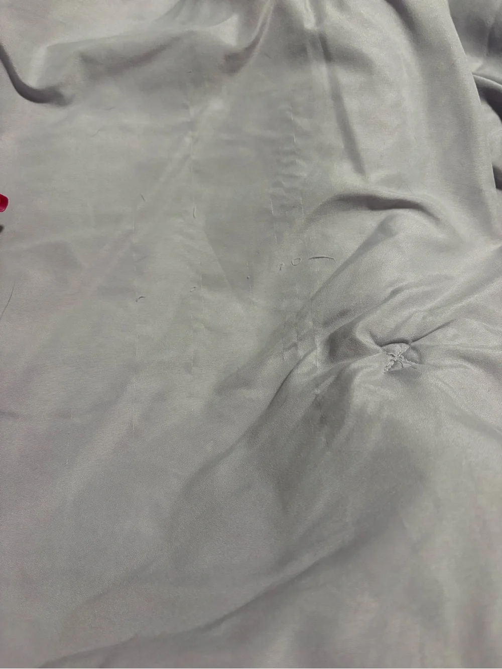 Purple Velvet comforter with Two Shams